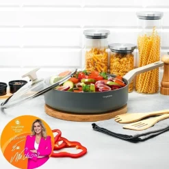 Patelnia na indukcję z pokrywką Konighoffer Pancetta 24 cm
