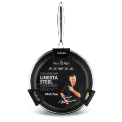 Patelnia nierdzewna Starke Pro Linesta Steel 28 cm
