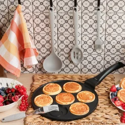 Patelnia non-stick do pancakes i placków Tadar Emotki 26,5 cm indukcja