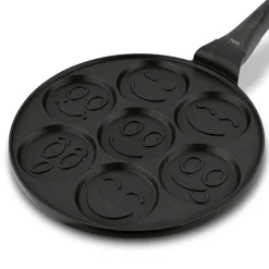 Patelnia non-stick do pancakes i placków Tadar Emotki 26,5 cm indukcja