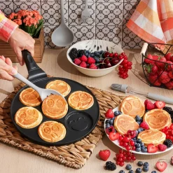 Patelnia non-stick do pancakes i placków Tadar Emotki 26,5 cm indukcja