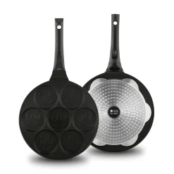 Patelnia non-stick do pancakes i placków Tadar Emotki 26,5 cm indukcja