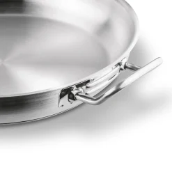 Patelnia stalowa na indukcję Starke Pro Gastro 36 cm z helperem