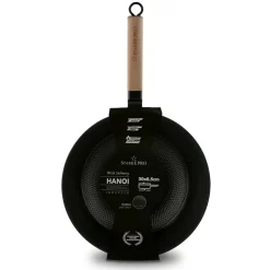 Patelnia WOK żeliwna emaliowana Starke Pro Hanoi 30 cm