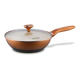 Patelnia WOK na indukcję Starke Pro Texture Copper 28 x 8 cm