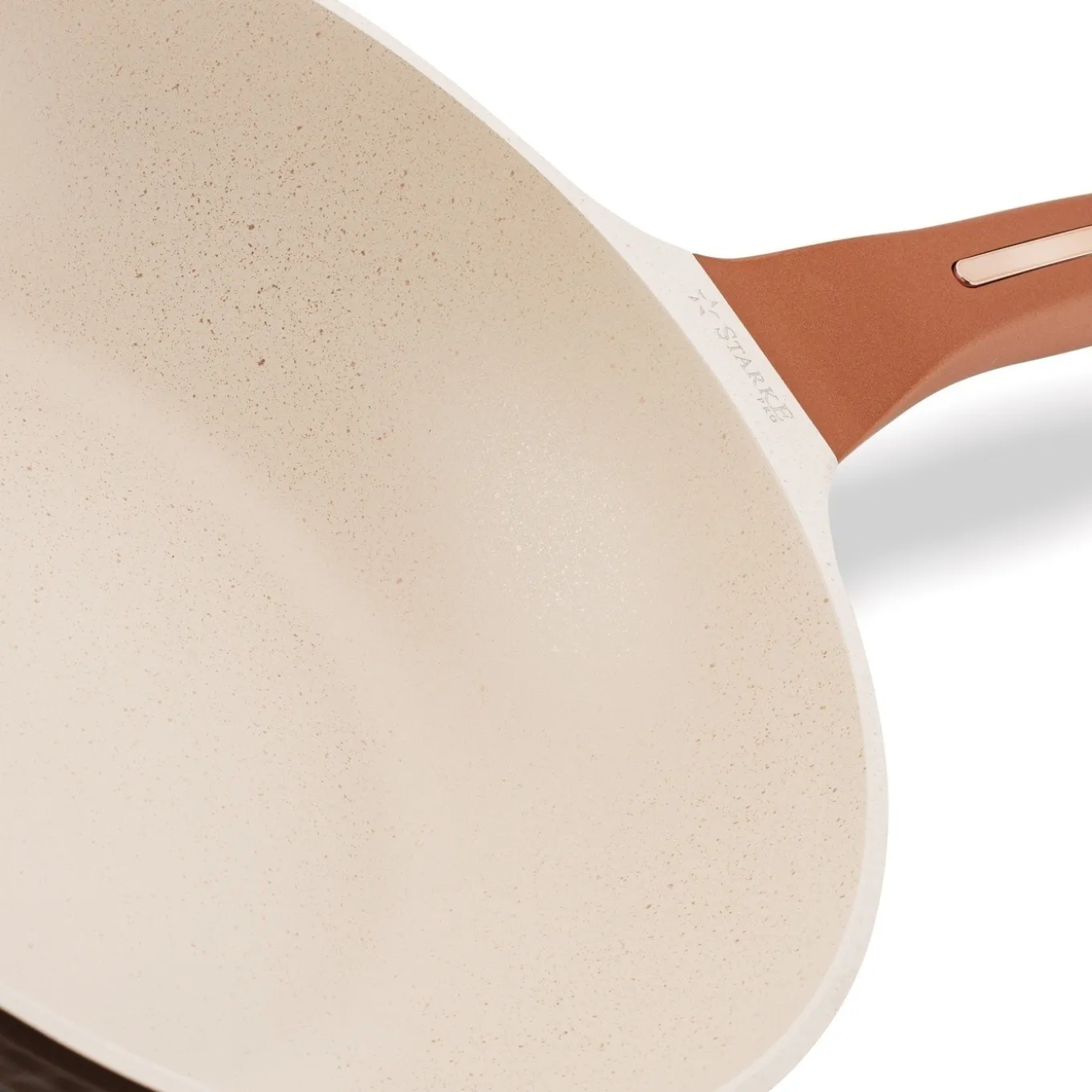 Patelnia WOK na indukcję Starke Pro Texture Copper 28 x 8 cm