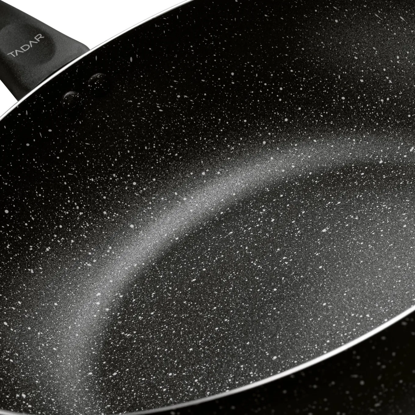 Patelnia WOK na indukcję Tadar Marmara Black 30 x 8,5 cm