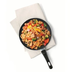 Patelnia WOK na indukcję Tadar Marmara Black 30 x 8,5 cm