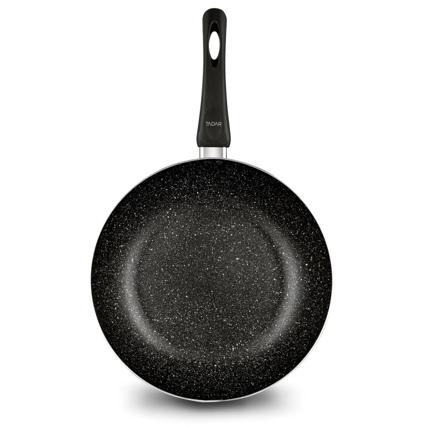 Patelnia WOK na indukcję Tadar Marmara Black 30 x 8,5 cm