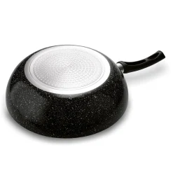 Patelnia WOK na indukcję Tadar Marmara Black 30 x 8,5 cm