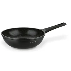 Patelnia WOK na indukcję z pokrywką Starke Pro Taylor Marble 28 cm