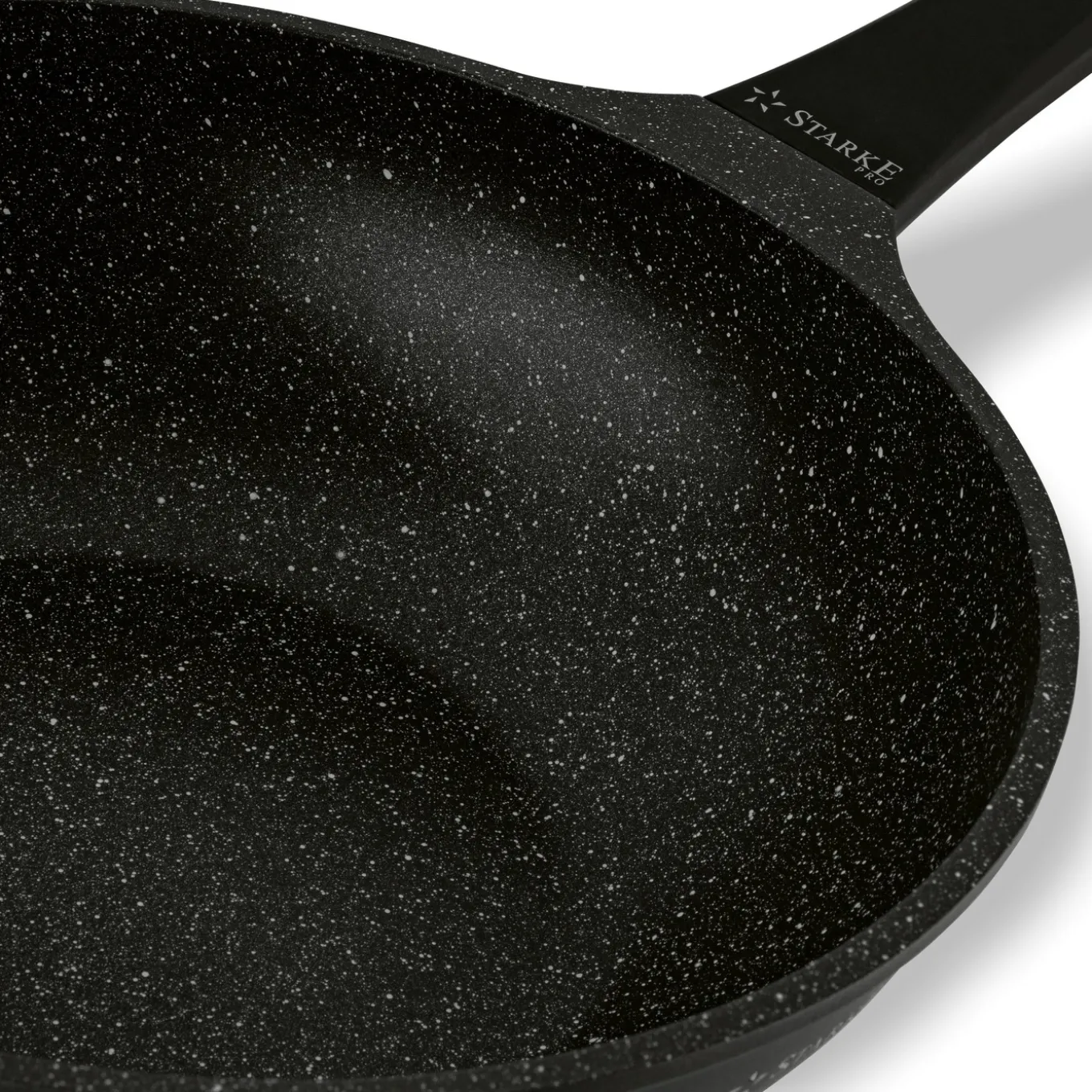 Patelnia WOK na indukcję z pokrywką Starke Pro Taylor Marble 32 cm