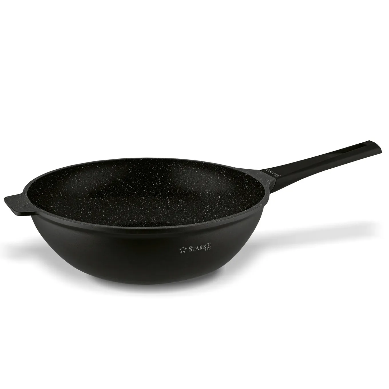 Patelnia WOK na indukcję z pokrywką Starke Pro Taylor Marble 32 cm