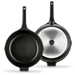 Patelnia WOK na indukcję z pokrywką Starke Pro Yasai 32 cm