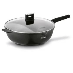 Patelnia WOK na indukcję z pokrywką Starke Pro Yasai 32 cm