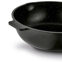 Patelnia WOK na indukcję z pokrywką Starke Pro Yasai 32 cm