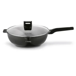 Patelnia WOK na indukcję z pokrywką Starke Pro Yasai 32 cm
