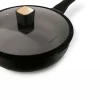 Patelnia WOK na indukcję z pokrywką Konighoffer Black Rose 30 cm