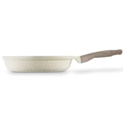 Patelnia z powłoką ceramiczną na indukcję Konighoffer Rosti 28 cm kremowa