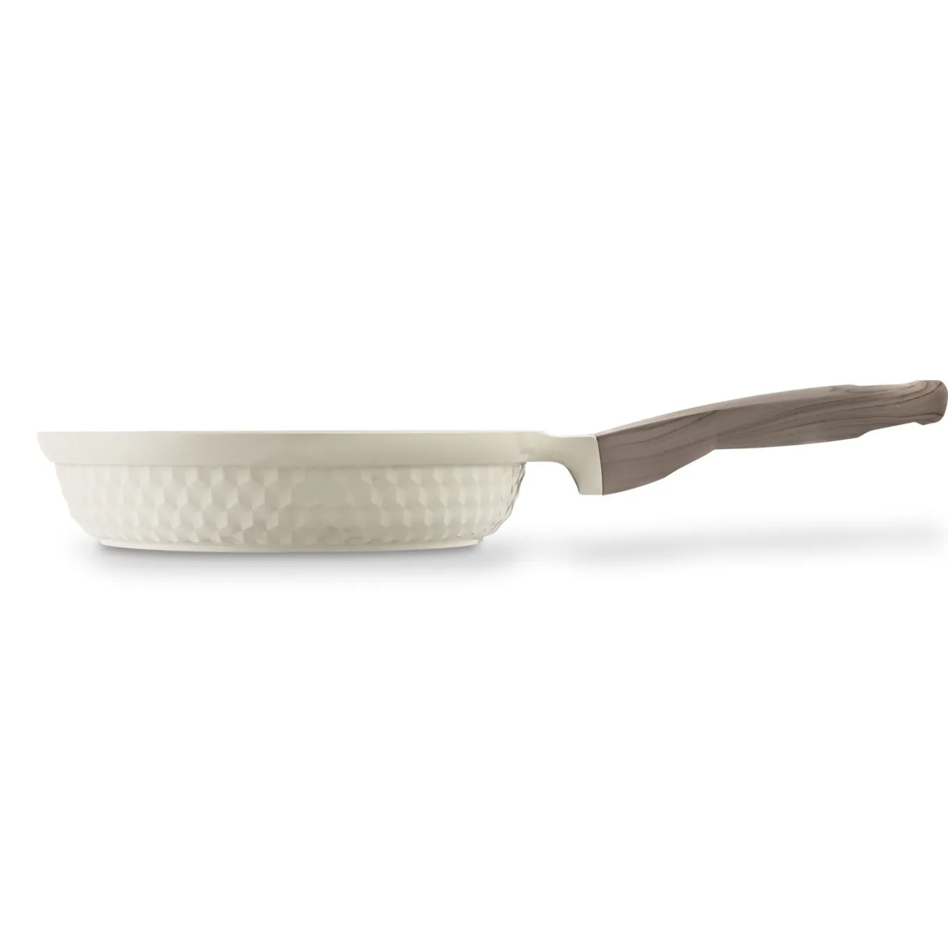 Patelnia z powłoką ceramiczną na indukcję Konighoffer Rosti 24 cm kremowa