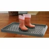 Podstawka ociekacz na buty Branq 38,5 x 53,5 x 3,5 cm czarny