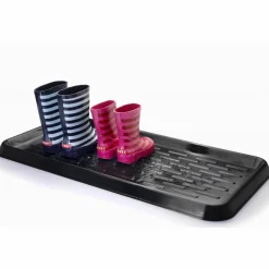 Podstawka ociekacz na buty Branq 78,5 x 38 x 3,5 cm czarny