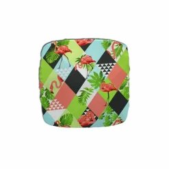 Poduszka na krzesła lub taboret Gomer 30 x 2,5 cm kwadratowa mix wzorów