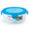 Pojemnik do przechowywania żywności okrągły Plastic Forte 700 ml mix kolorów