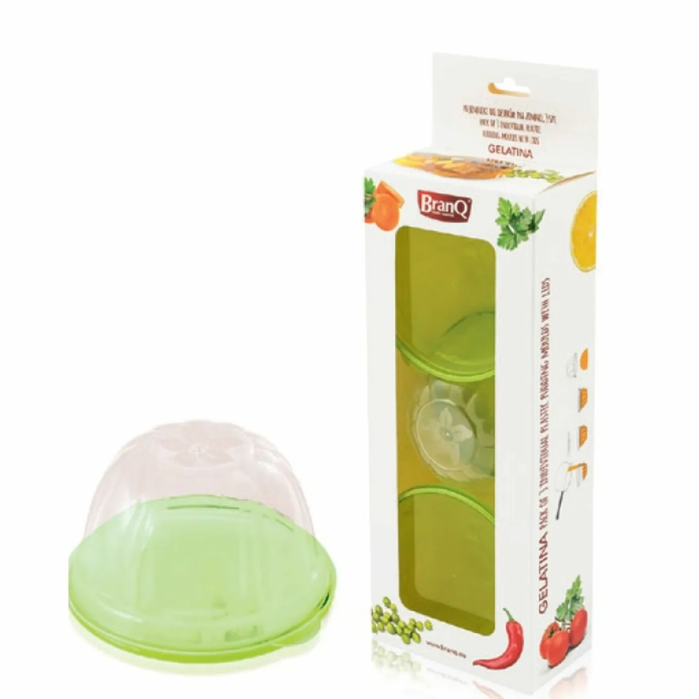 Pojemniki na galaretki Branq Gelatina 3 sztuki