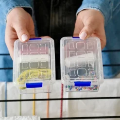 Pojemniki plastikowe do przechowywania Plastic Forte Minibox 8 x 12 x 7,6 cm 2 sztuki