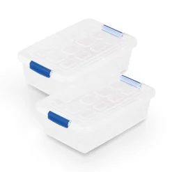 Pojemniki plastikowe do przechowywania Plastic Forte Minibox 8 x 12 x 7,6 cm 2 sztuki