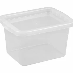 Pojemnik plastikowy do przechowywania Plast Team 32,8 x 25 x 19 cm przezroczysty