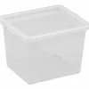 Pojemnik plastikowy do przechowywania Plast Team 20,5 x 17 x 14,5 cm przezroczysty