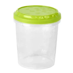 Pojemnik plastikowy na żywność Branq Rukkola 1 l zakręcany mix kolorów