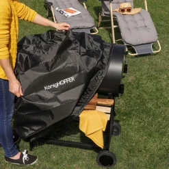 Pokrowiec na grill wodoodporny Konighoffer BBQ 90 x 50 x 94 cm