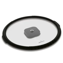 Pokrywki do garnków i patelni z silikonowym rantem Starke Pro 20/24/28 cm funkcja odcedzania