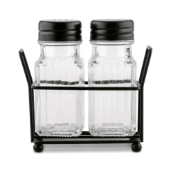 Przyprawniki w stojaku Tadar Dark 70 ml 3 elementy