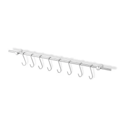Reling kuchenny z 8 wieszakami Tadar 54 cm