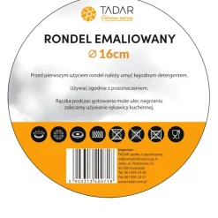 Rondel emaliowany Tadar Lawenda 1150 ml
