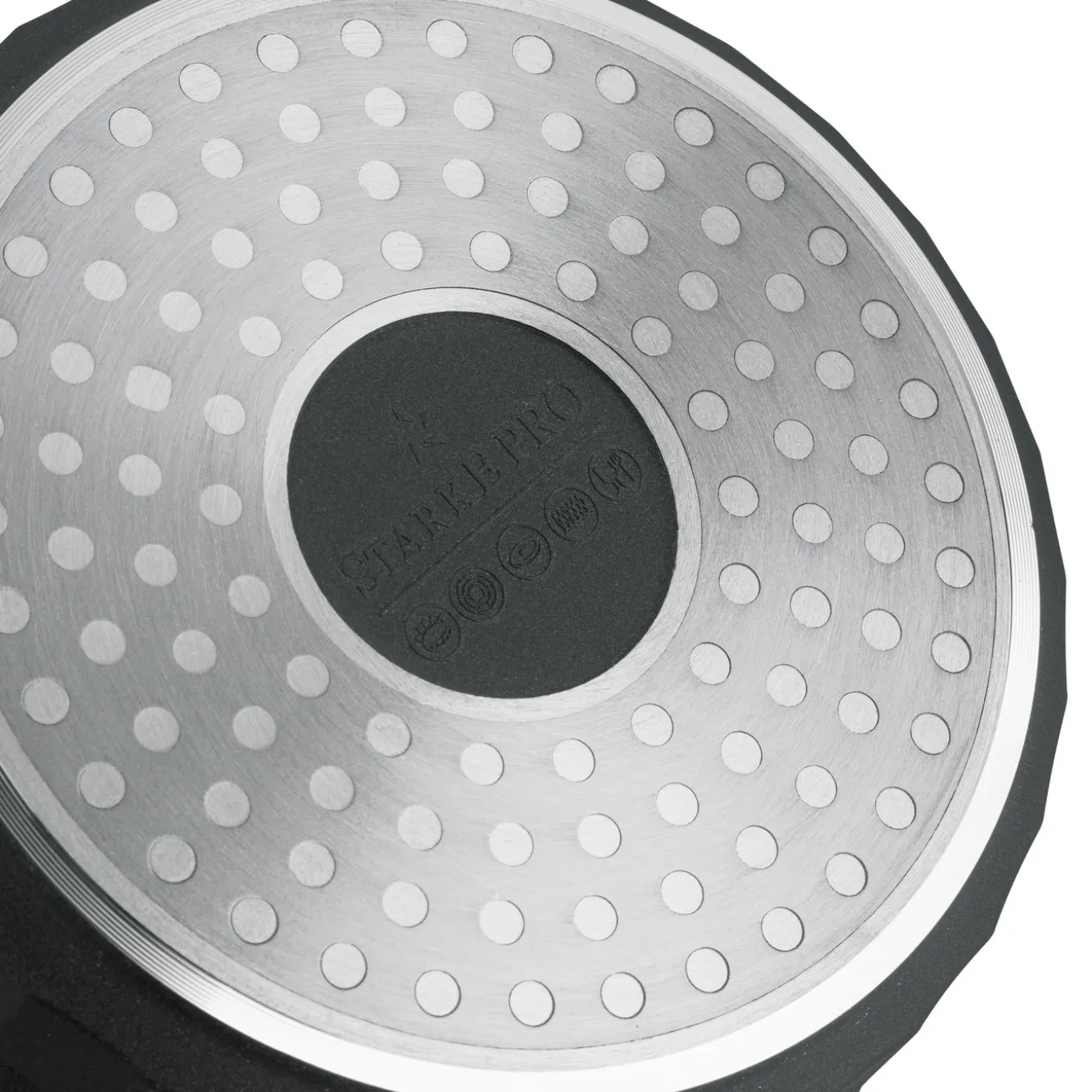 Rondel na indukcję z powłoką marmurową Starke Pro Embossed 1,2 l