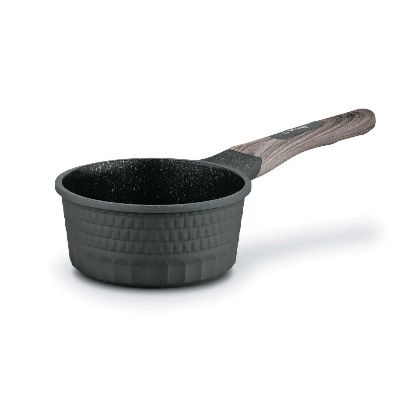 Rondel na indukcję z powłoką marmurową Starke Pro Embossed 1,2 l