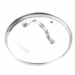 Rondel ze stali nierdzewnej z pokrywką Starke Pro Gemini 2,3 l
