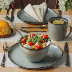 Salaterka ceramiczna Konighoffer Mavi Grey 13,5 cm