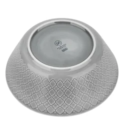 Salaterka porcelanowa Lubiana Marrakesz 23 cm szara
