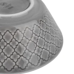 Salaterka porcelanowa Lubiana Marrakesz 15 cm szara