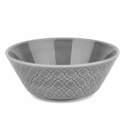 Salaterka porcelanowa Lubiana Marrakesz 15 cm szara