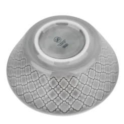 Salaterka porcelanowa Lubiana Marrakesz 15 cm szara