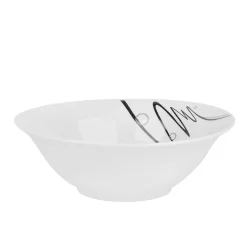 Salaterka porcelanowa na sałatkę Tadar Wstęga 17,5 cm