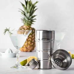 Shaker do drinków i koktajli Tadar Galeo 750 ml karbowany