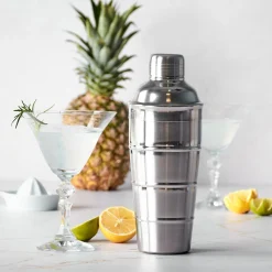 Shaker do drinków i koktajli Tadar Galeo 750 ml karbowany